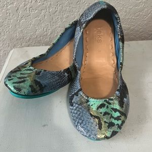 Tieks Azure Snake